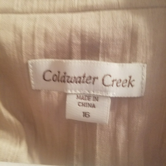 Coldwater Creek Light Weight Jacket - Picture 3 of 4